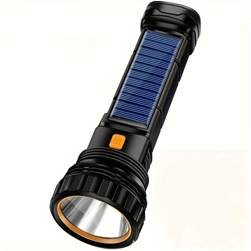 Linterna solar (recargable también por USB)